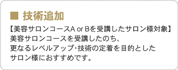 ■サロン専用アイラッシュコース
